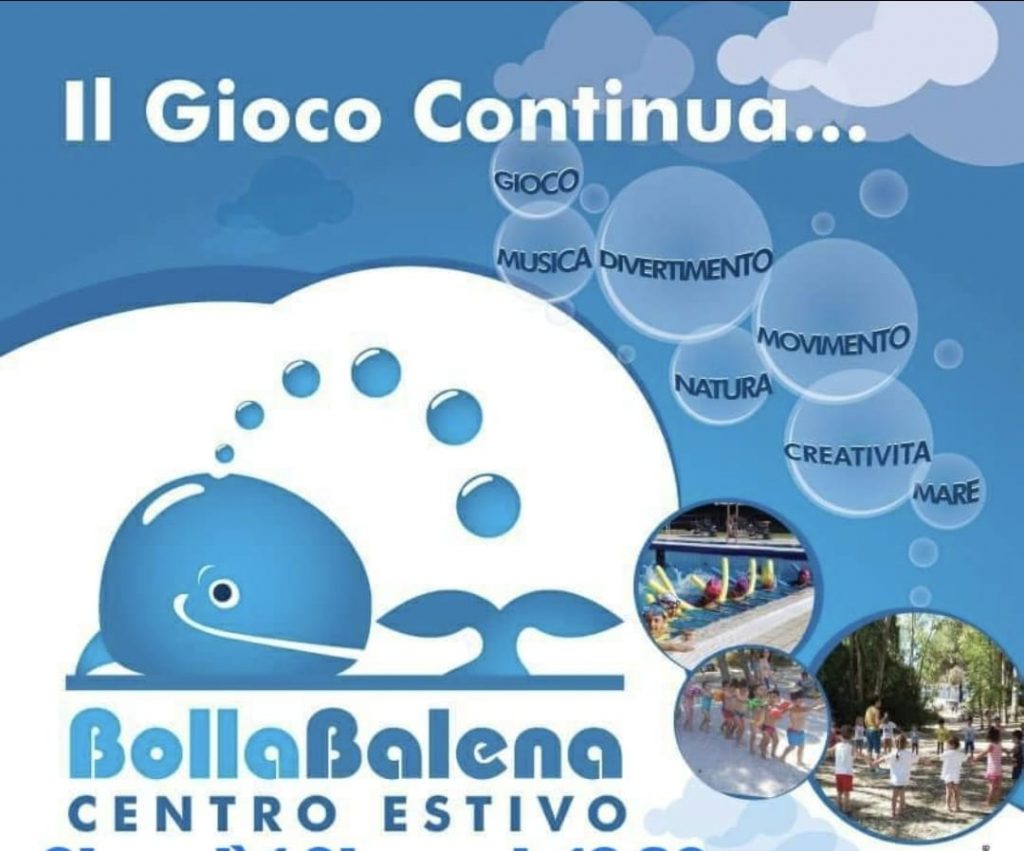 BOLLA BALENA - CENTRO ESTIVO