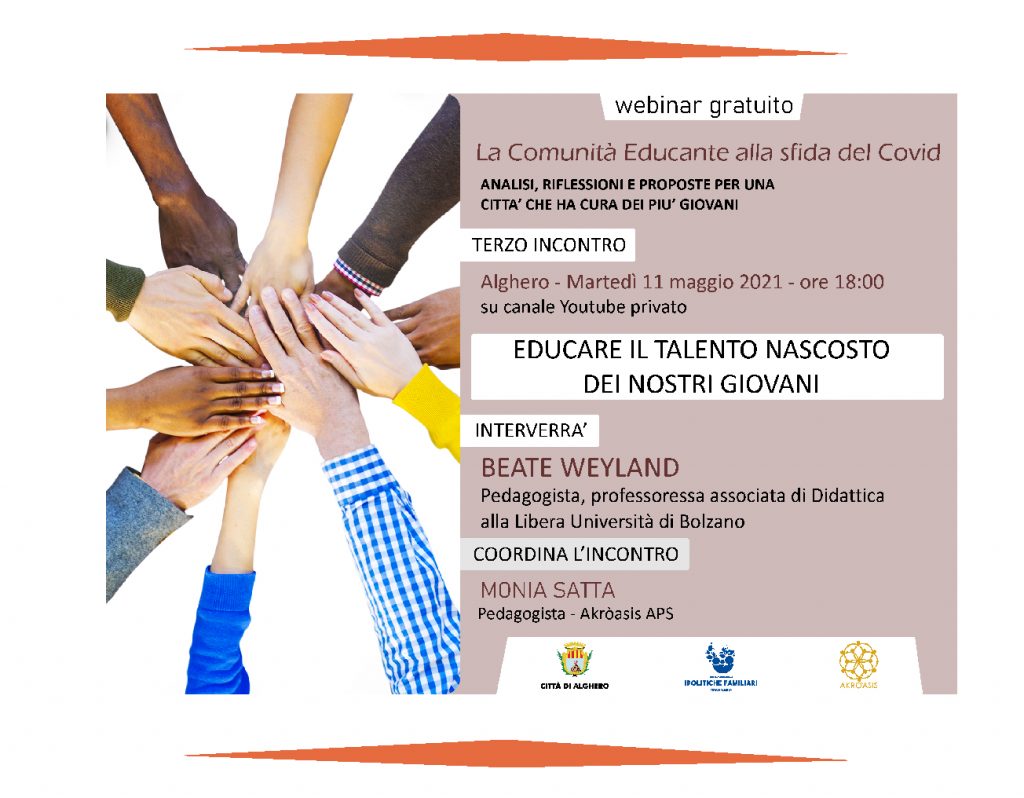 COMUNITA' EDUCANTE- TERZO WEBINAR