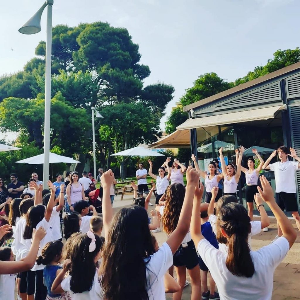 Baby dance nel Parco Tarragona