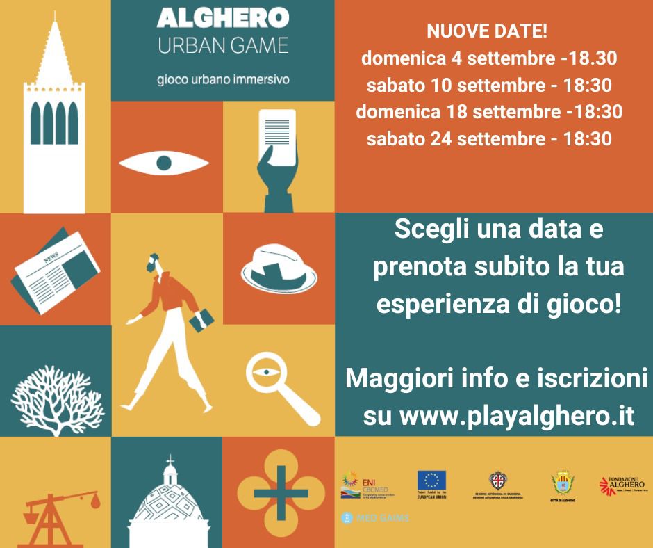 Alghero urban Game, nuove date