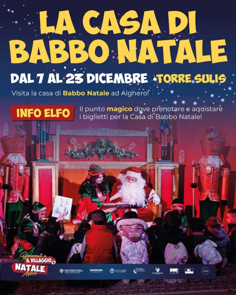 La Casa di Babbo Natale & InfoElfo – Il cuore magico del Villaggio